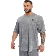 BGSM Oversize Teknik Kamulfaj Rag Top T-Shirt Bgsm 3368