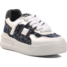 Ayakmod  Lacivert-Beyaz Erkek Sneaker