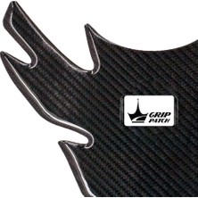 Grippatch Aprilla, Ktm, Kawasaki, Suzuki ile Uyumlu Kaydırmaz 6d Karbon Tank Pad Tank Grip GC03