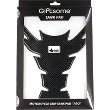 Grippatch Aprilla, Ktm, Kawasaki, Suzuki ile Uyumlu Kaydırmaz 6d Karbon Tank Pad Tank Grip GC03