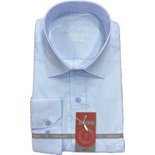 Torivalli Collection Klasik Kesim Mevsimlik Düz Renk Cepli Erkek Gömlek