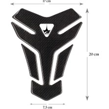 Grippatch Triumph Motosikletler ile Uyumlu Kaydırmaz Tank Pad, Tank Grip Yakıt Tankı Koruma GC01