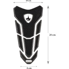 Grippatch Ducati ile Uyumlu Kaydırmaz Tank Pad (Sticker Değildir) GC12