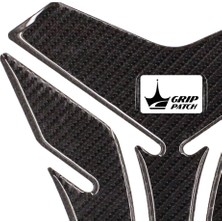 Grippatch Aprilla, Ktm, Kawasaki, Suzuki ile Uyumlu Kaydırmaz 6d Karbon Tank Pad Tank Grip GC06