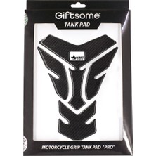 Grippatch Aprilla, Ktm, Kawasaki, Suzuki ile Uyumlu Kaydırmaz 6d Karbon Tank Pad Tank Grip GC06