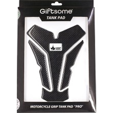 Grippatch Aprilla, Ktm, Kawasaki, Suzuki ile Uyumlu Kaydırmaz 6d Karbon Tank Pad Tank Grip GC09