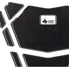 Grippatch Aprilia ile Uyumlu Kaydırmaz 6d Karbon Tank Pad, Tank Girp, Yakıt Tankı Koruma GC11