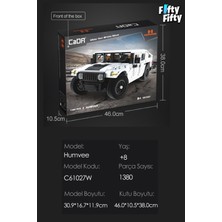 Vagonlife Cada Humvee -C61027W (1380 Parça) Profesyonel Oyuncak Yapım Seti