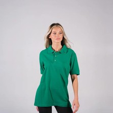 Ayt Collection Kadın Yeşil Polo Yaka T-Shirt L