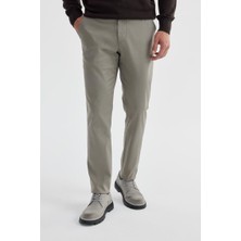 Jakamen Vizon Comfort Fit Yan Cep Kanvas Pantolon