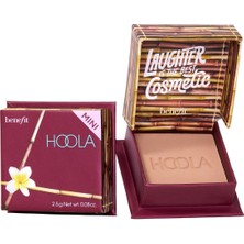 Benefit Cosmetics Hoola Mini 2.5 g Bronzer Mat Özellikte Tek Renk Tonu ile Elmacık Kemikleri Belirginleştirir