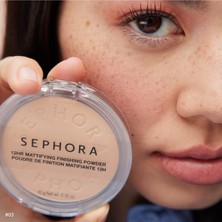 Sephora 12 Hr Mattıfyıng Fınıshıng Powder - Kusursuz Matlık Sağlayan 12 Saat Matlaştırıcı Kompakt Pudra