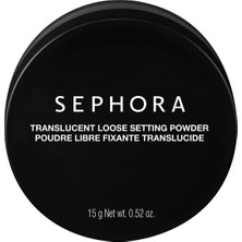 Sephora Sabitleyici Toz Pudra - Kalıcı Şeffaf Matlaştırıcı Toz Pudra 17,29 gr