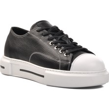 Ayakmod  Siyah Floter-Beyaz Erkek Günlük Ayakkabı