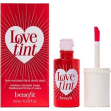 Love Tint - Likit Renklendirici Uzun Süre Kalıcı Dudakları Kurutmayan Allık ve Ruj