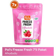 Pol's Freeze Fresh Ahududu 16 g x 7 Adet Freeze Dry Dondurularak Kurutulmuş Meyve