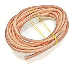 6mm 5metre Yanmaz Silikon Kablo Kahverengi Renk