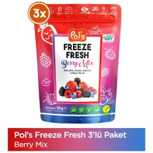 Pol's Freeze Fresh Berry Mix 16 g x 3 Adet