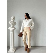Mng Marka Deri Pantalon