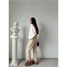 Mng Marka Deri Pantalon