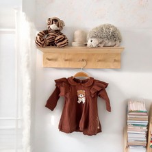 Baby Glow Bebek Giyim 0-3 Ay Sevimli Ayı 5li Set