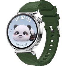 MobaxAksesuar Huawei Watch GT 6/5/4 41mm -GT 5 Pro 42mm Kordon Prizma Fluoroelastomer Strap Kauçuk Kayış 129