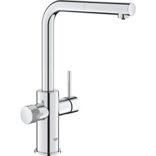 Grohe Blue Pure Minta Arıtma Çıkışlı Spiralli Eviye Bataryası - 30590000