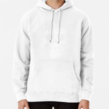 Hvit Stein The Monster Skull Baskılı Sweatshirt