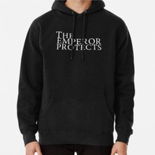 Hvit Stein The Emperor Protects Baskılı Sweatshirt