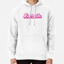 Hvit Stein Barbells Baskılı Sweatshirt