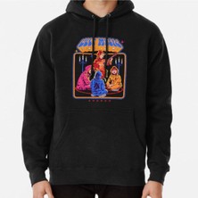 Hvit Stein Cult Music Sing-Along Baskılı Sweatshirt