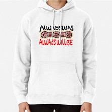 Hvit Stein Always Was Always Will Be Aboriginal Land - Aboriginal Art Baskılı Sweatshirt