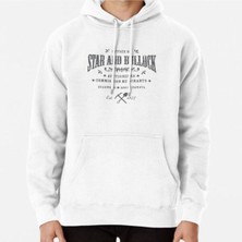 Hvit Stein Office Of Star And Bullock, Deadwood Baskılı Sweatshirt