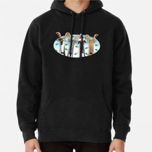 Hvit Stein Greyhound Antlers (Assorted) Baskılı Sweatshirt