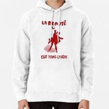 Hvit Stein La Beauté Est Dans La Rue - Beauty Is In The Streets,protest,french,socialist Baskılı Sweatshirt