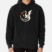 Hvit Stein Bloodraven Baskılı Sweatshirt