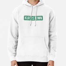 Hvit Stein Kurtistown Sign - Kurtis Conner Baskılı Sweatshirt