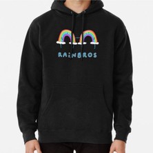 Hvit Stein Rainbros Baskılı Sweatshirt