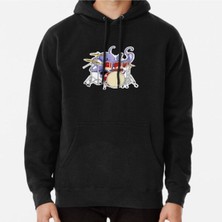Hvit Stein Rocktopus Baskılı Sweatshirt