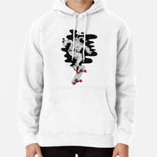 Hvit Stein Lift Off Baskılı Sweatshirt