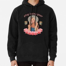 Hvit Stein Paris Hilton 'stop Being Poor' Baskılı Sweatshirt