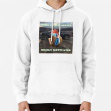 Hvit Stein *shırts* Highly Caffeinated/mildly Motivated Baskılı Sweatshirt