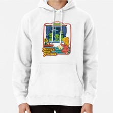 Hvit Stein Jenny's New Friends Baskılı Sweatshirt