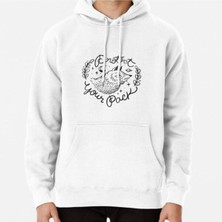 Hvit Stein Protect Your Pack Baskılı Sweatshirt