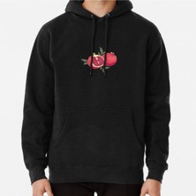 Hvit Stein Juicy Pomegranate Fruits Baskılı Sweatshirt