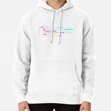 Hvit Stein Code 1 Baskılı Sweatshirt