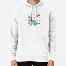 Hvit Stein Nessie Believes In Nessie Baskılı Sweatshirt