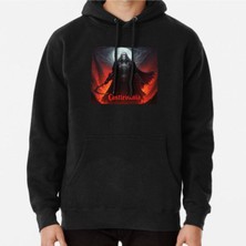 Hvit Stein Dracula-Castlevania Baskılı Sweatshirt