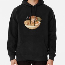 Hvit Stein Miso Noodle Soup With Shiitake Mushroom Baskılı Sweatshirt