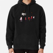 Hvit Stein The Klaw Sends The Process Back Home Baskılı Sweatshirt